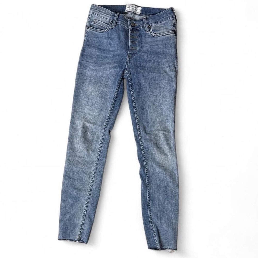 Free People High-Rise Skinny Jeans – W26